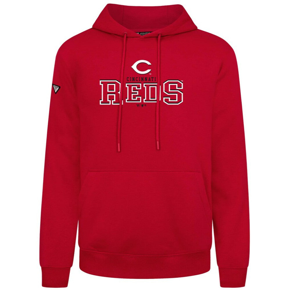Cincinnati Reds Levelwear Podium Journey Hoodie Red