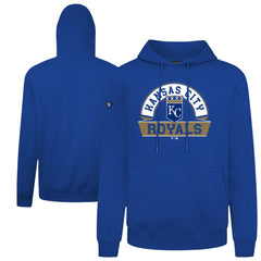 Kansas City Royals Levelwear Podium Banner Arch Hoodie Royal