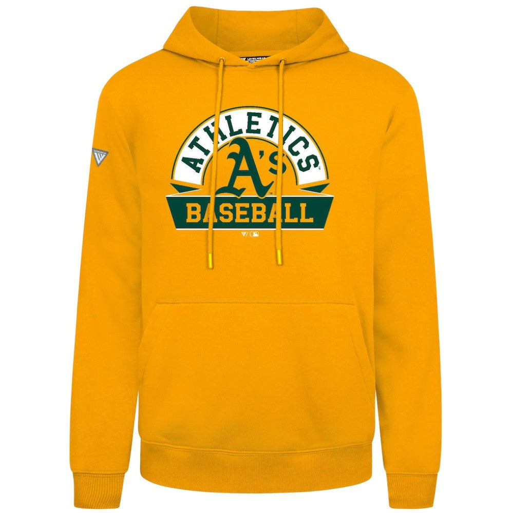 Athletics Levelwear Podium Banner Arch Hoodie Gold