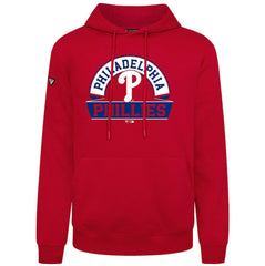 Philadelphia Phillies Levelwear Podium Banner Arch Hoodie Red
