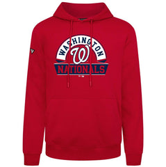 Washington Nationals Levelwear Podium Banner Arch Hoodie Red