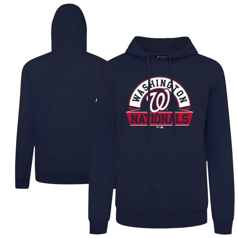 Washington Nationals Levelwear Podium Banner Arch Hoodie Navy