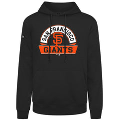 San Francisco Giants Levelwear Podium Banner Arch Hoodie Black