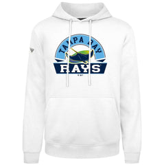 Tampa Bay Rays Levelwear Podium Banner Arch Hoodie White