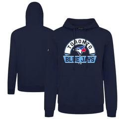Toronto Blue Jays Levelwear Podium Banner Arch Hoodie Navy