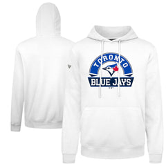 Toronto Blue Jays Levelwear Podium Banner Arch Hoodie White