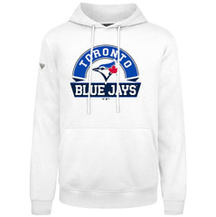 Toronto Blue Jays Levelwear Podium Banner Arch Hoodie White