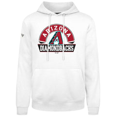 Arizona Diamondbacks Levelwear Podium Banner Arch Hoodie White