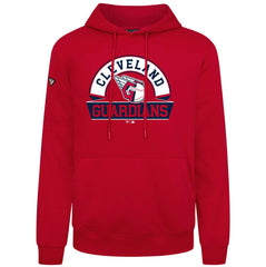 Cleveland Guardians Levelwear Podium Banner Arch Hoodie Red