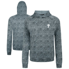 Philadelphia Phillies Levelwear Albatross Raglan Hoodie Gray