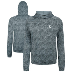 Kansas City Royals Levelwear Albatross Raglan Hoodie Gray