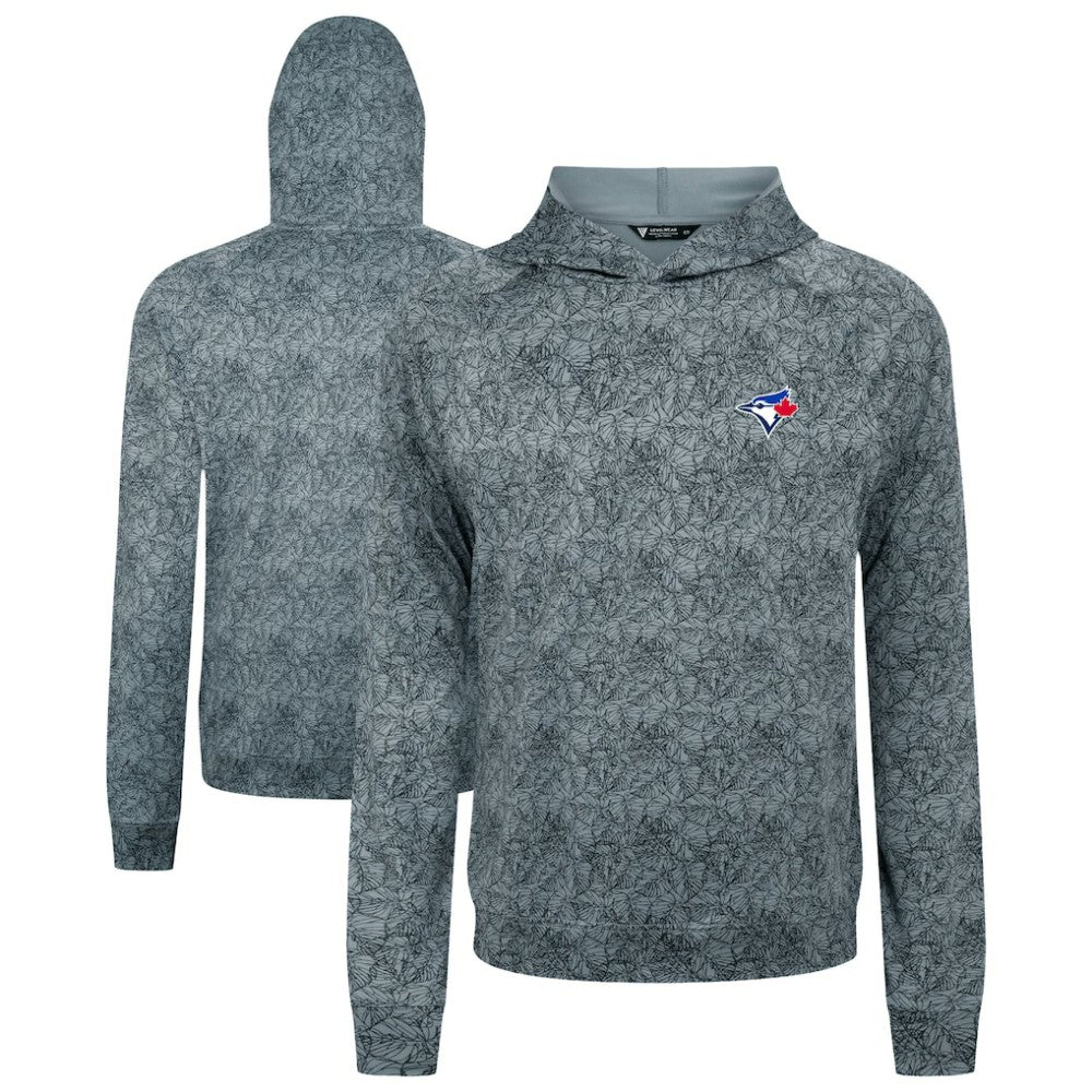 Toronto Blue Jays Levelwear Albatross Raglan Hoodie Gray