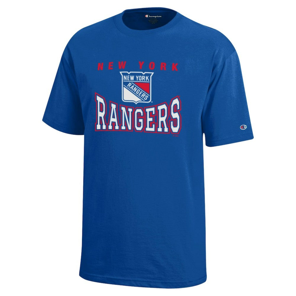 New York Rangers Champion Youth Graphic T-Shirt - Blue T-shirts