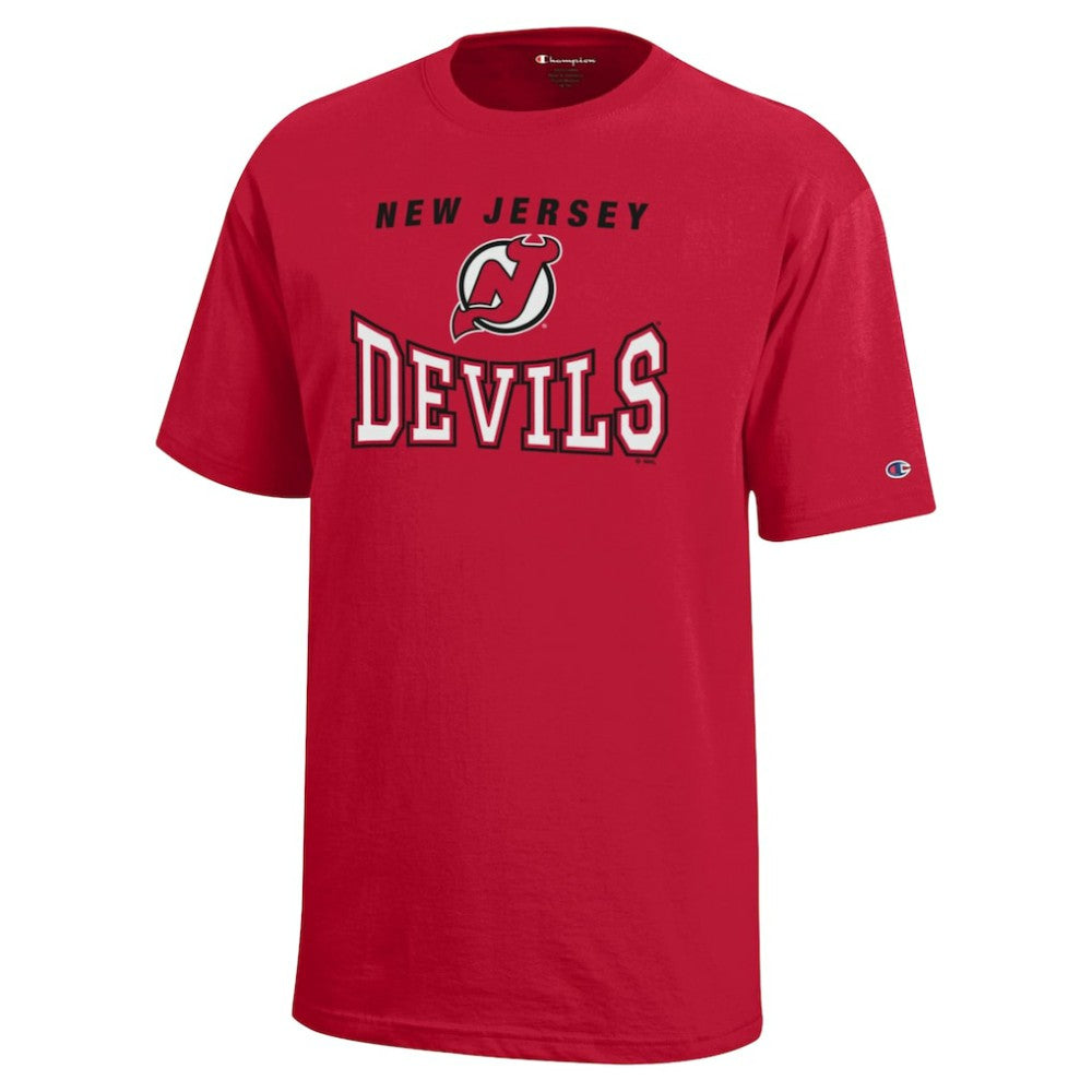 New Jersey Devils Champion Youth Graphic T-Shirt - Red T-shirts