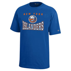 New York Islanders Champion Youth Graphic T-Shirt - Blue T-shirts