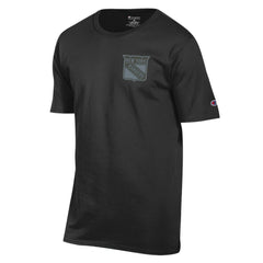 New York Rangers Champion Tonal T-Shirt - Black T-shirts