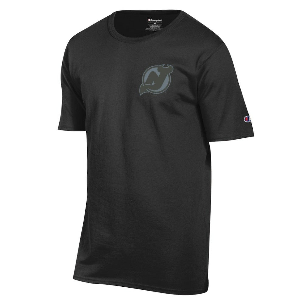 New Jersey Devils Champion Tonal T-Shirt - Black T-shirts