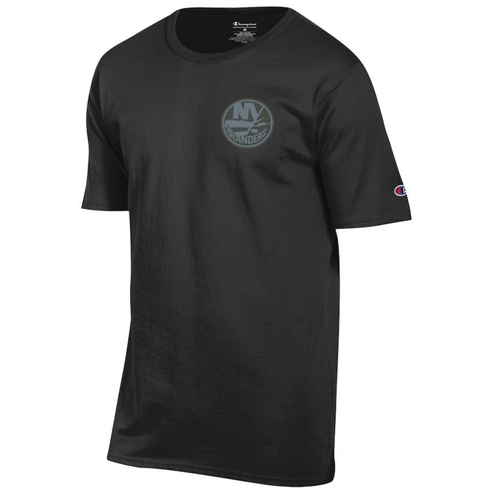 New York Islanders Champion Tonal T-Shirt - Black T-shirts