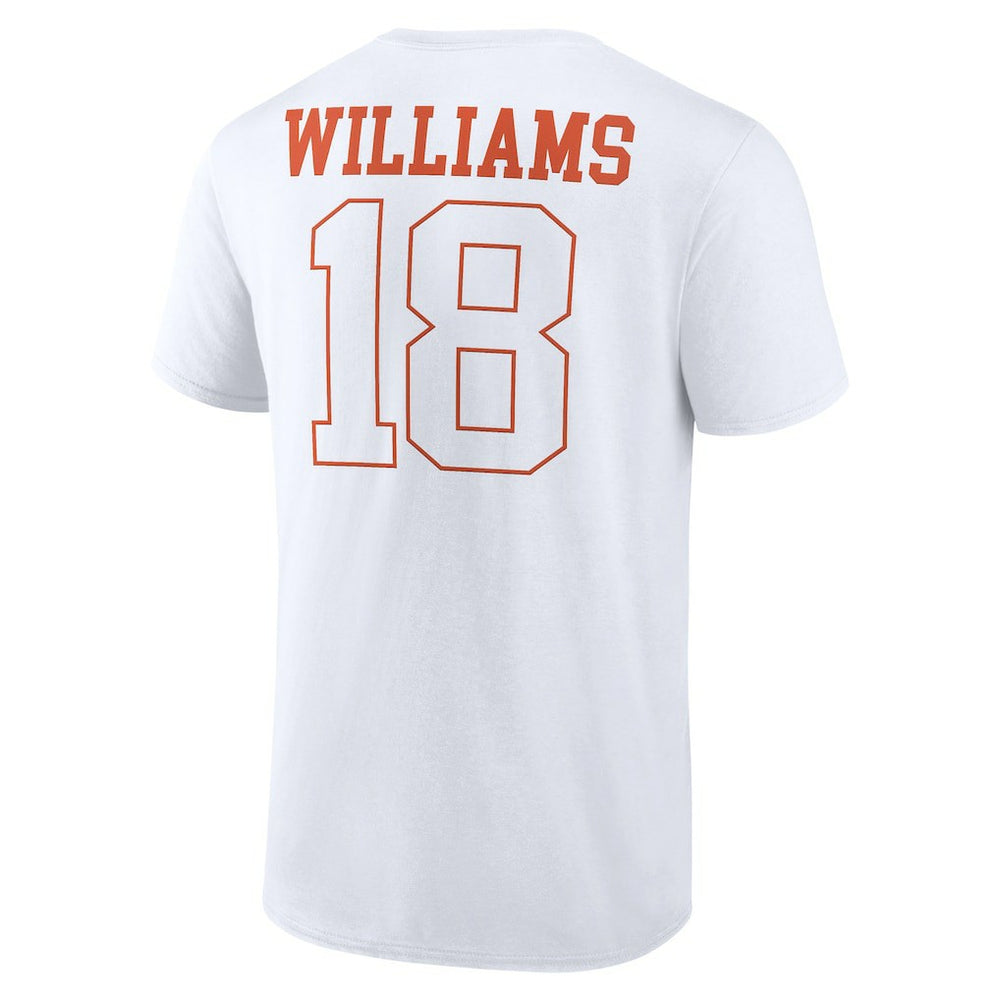 Caleb Williams Chicago Bears Outline Player T-Shirt - White outlet