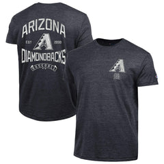 Arizona Diamondbacks Champion Vintage 3-Hit Tri-Blend T-Shirt Black