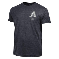 Arizona Diamondbacks Champion Vintage 3-Hit Tri-Blend T-Shirt Black