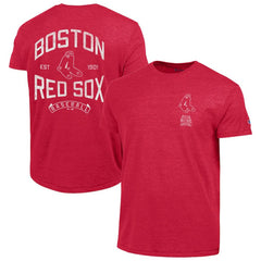Boston Red Sox Champion Vintage 3-Hit Tri-Blend T-Shirt Red
