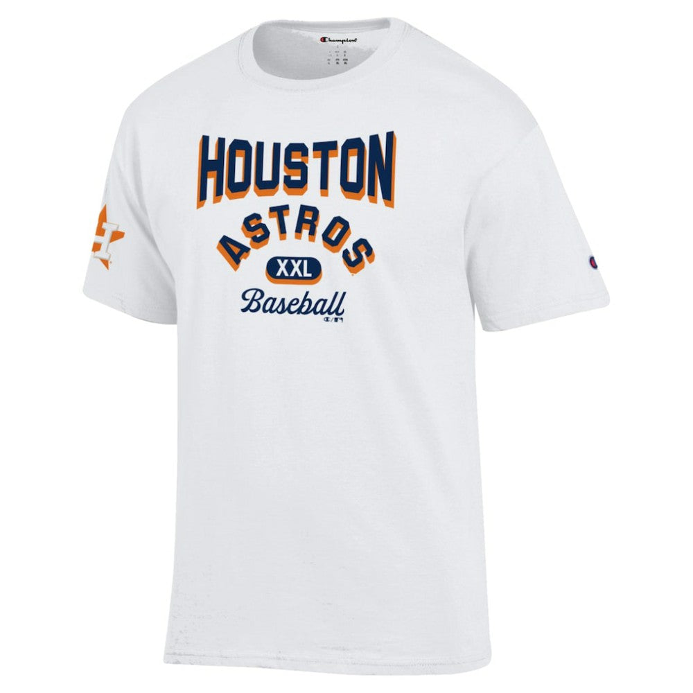 Houston Astros Champion 3-Hit Jersey T-Shirt White
