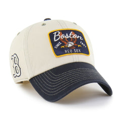 Boston Red Sox Keepsake Collection Clean Up Adjustable Hat Natural/Navy