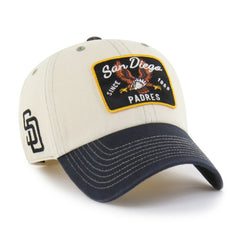 San Diego Padres Keepsake Collection Clean Up Adjustable Hat Natural/Black