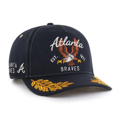 Atlanta Braves Keepsake Collection Adjustable Hitch Hat Navy