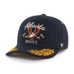 Atlanta Braves Keepsake Collection Adjustable Hitch Hat Navy