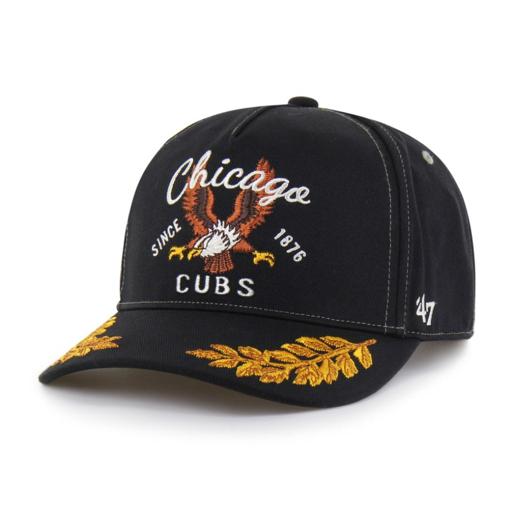 Chicago Cubs Keepsake Collection Adjustable Hitch Hat Black