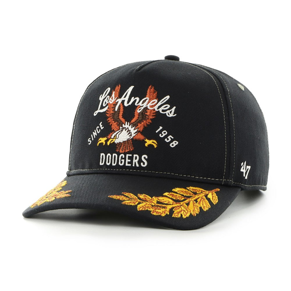 Los Angeles Dodgers Keepsake Collection Adjustable Hitch Hat Black