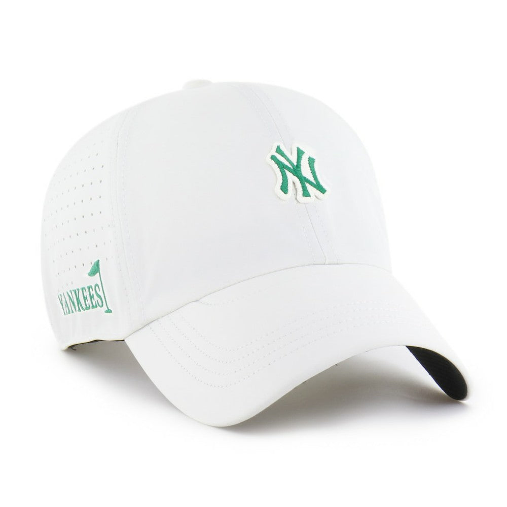 New York Yankees Elevated Greens Clean Up Adjustable Hat White