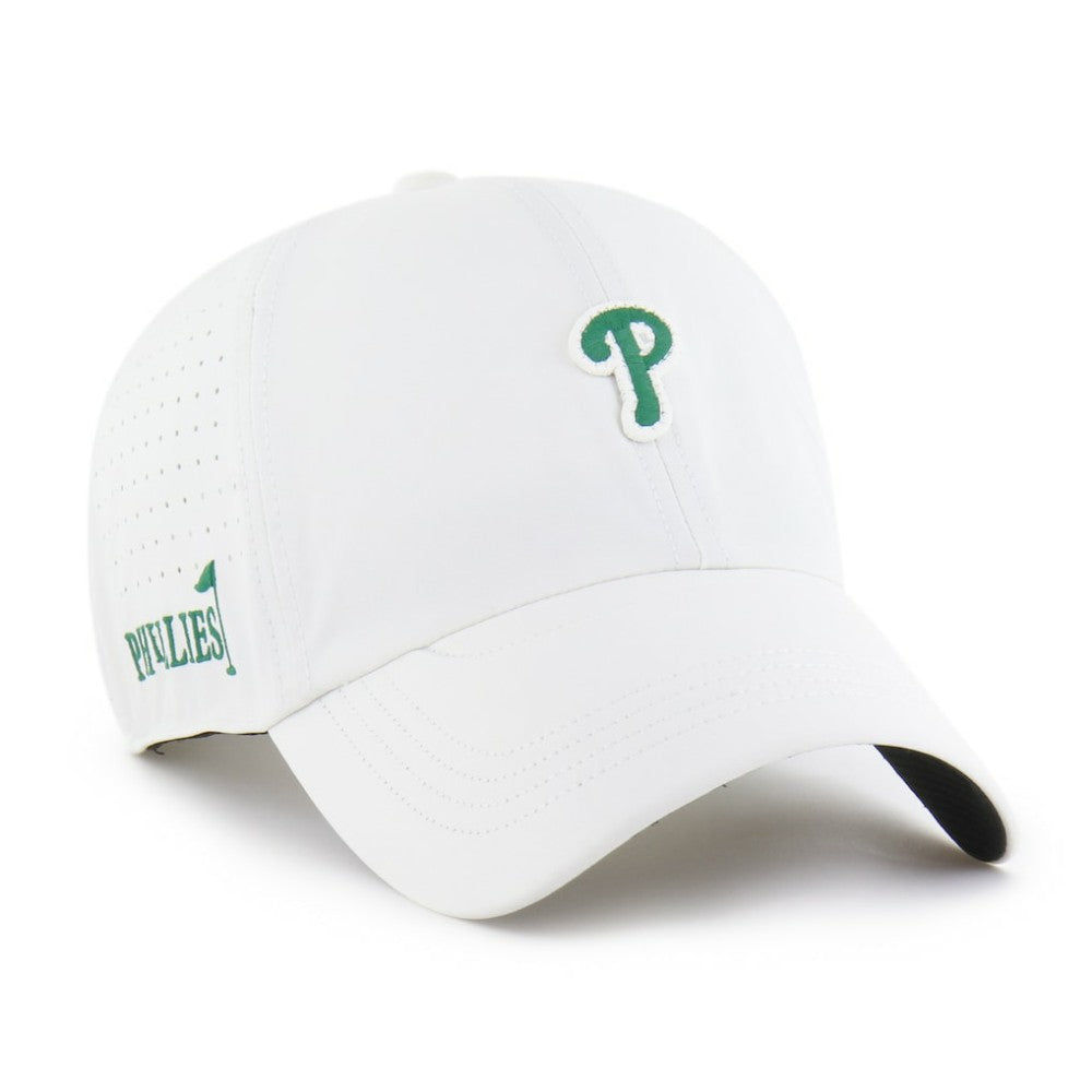 Philadelphia Phillies Elevated Greens Clean Up Adjustable Hat White