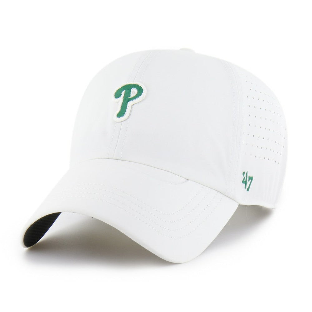 Philadelphia Phillies Elevated Greens Clean Up Adjustable Hat White