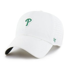 Philadelphia Phillies Elevated Greens Clean Up Adjustable Hat White