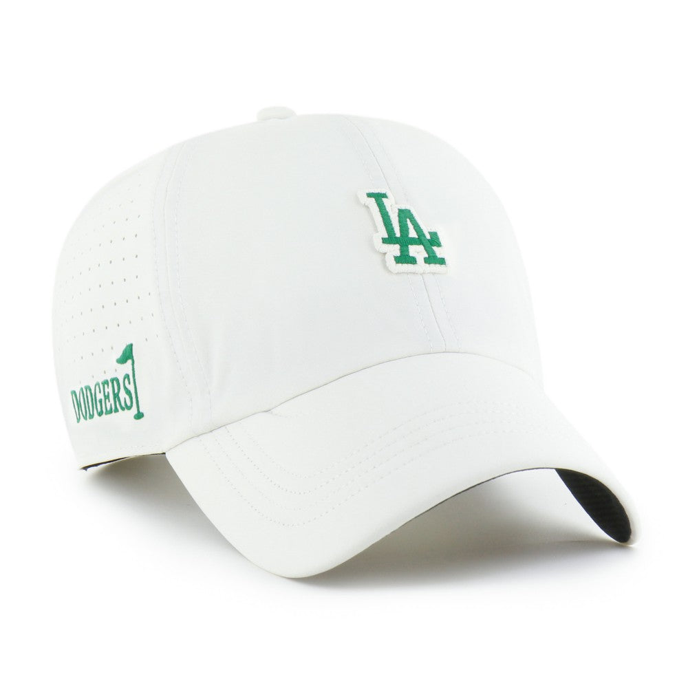 Los Angeles Dodgers Elevated Greens Clean Up Adjustable Hat White