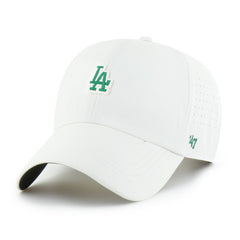 Los Angeles Dodgers Elevated Greens Clean Up Adjustable Hat White