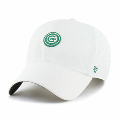 Chicago Cubs Elevated Greens Clean Up Adjustable Hat White