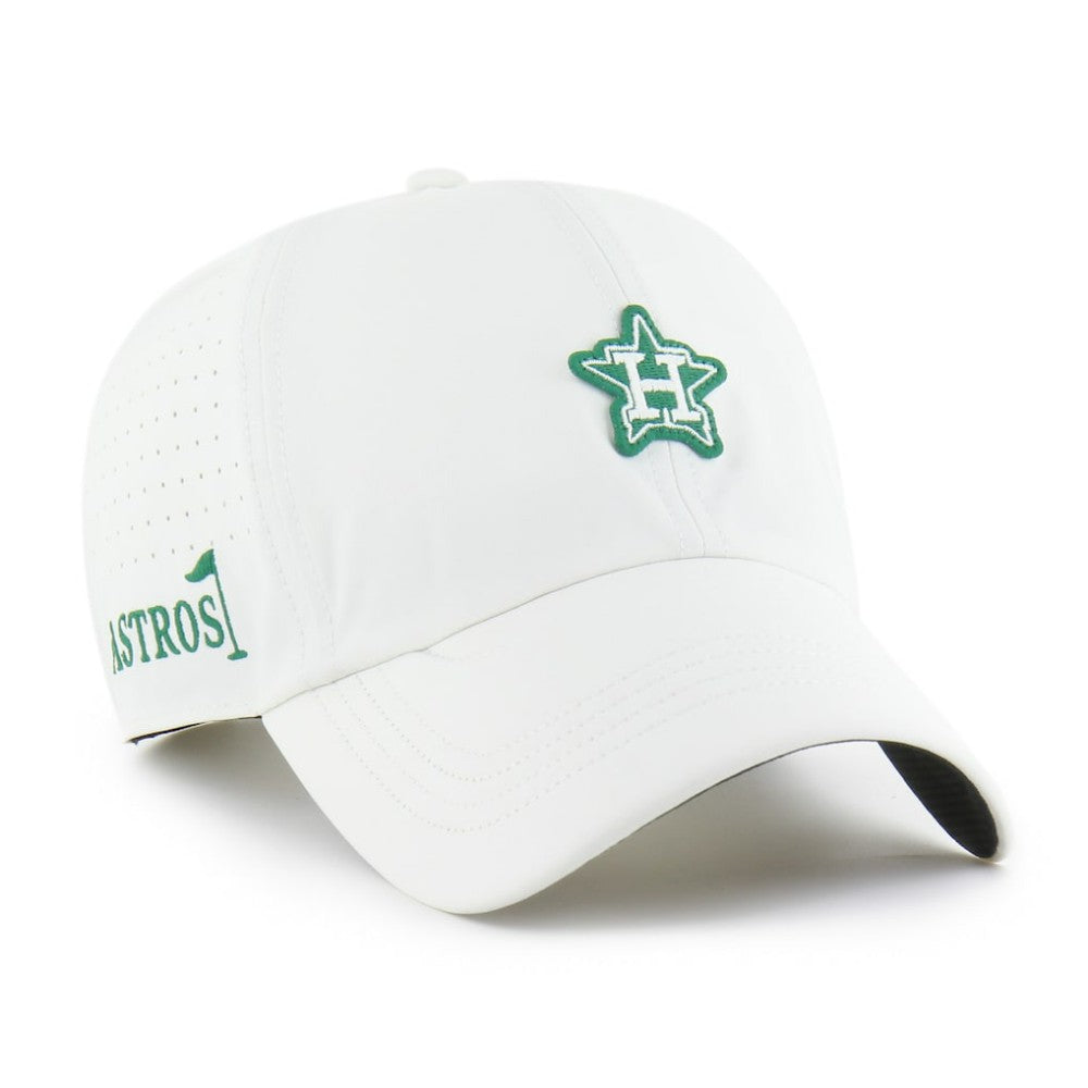 Houston Astros Elevated Greens Clean Up Adjustable Hat White