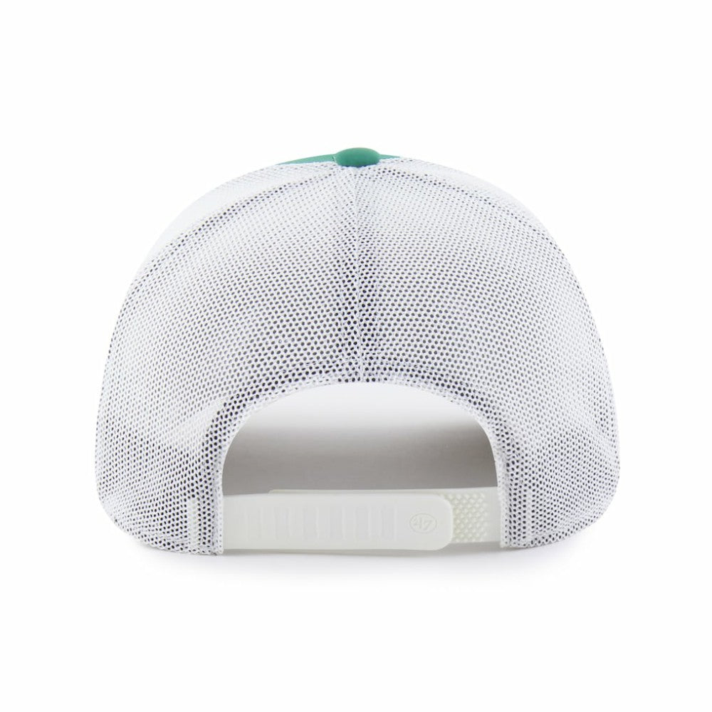 New York Yankees Elevated Greens Adjustable Trucker Hat Kelly Green/White