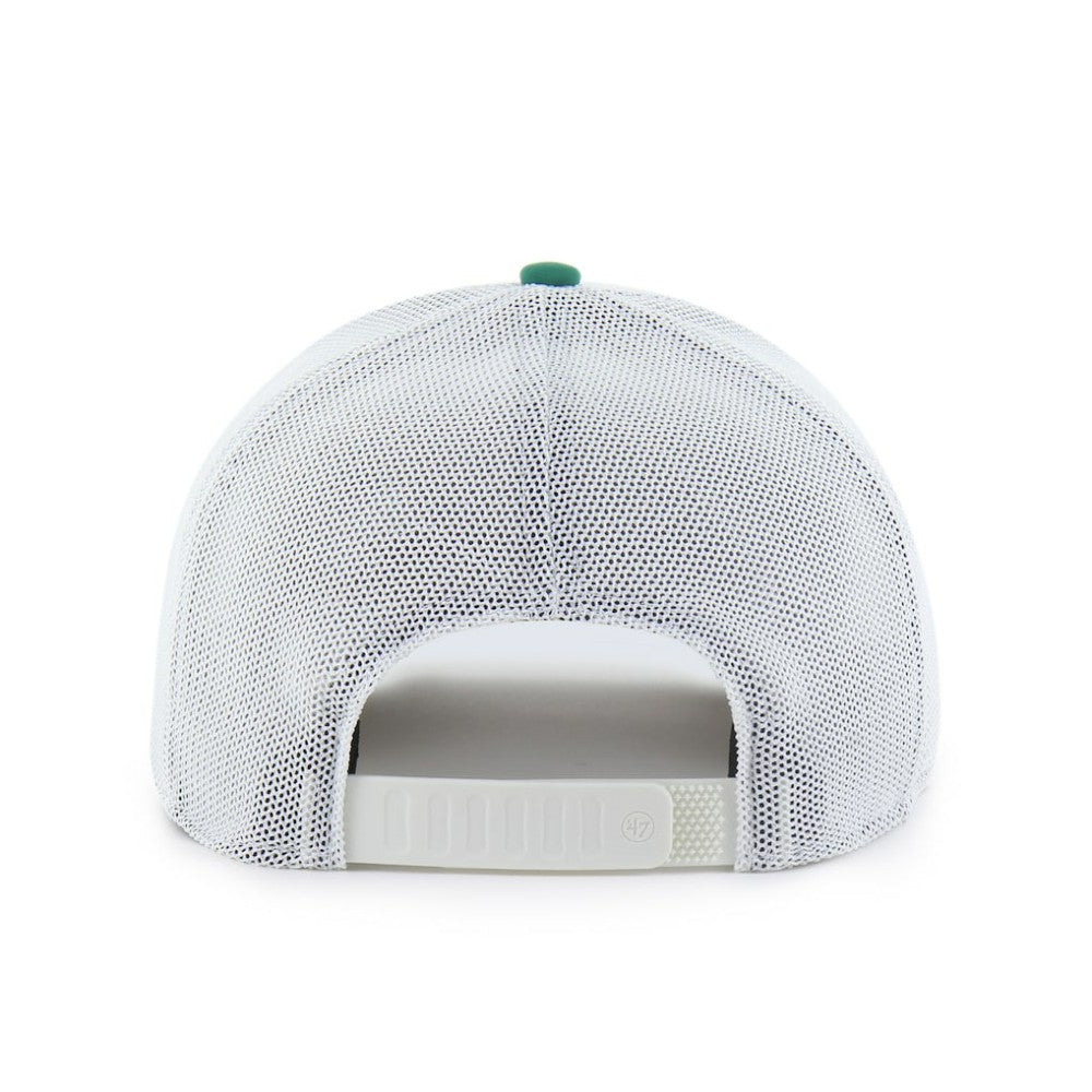 Boston Red Sox Elevated Greens Adjustable Trucker Hat Kelly Green/White