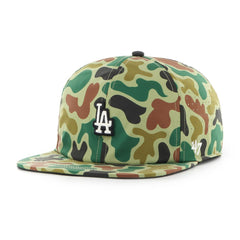 Los Angeles Dodgers Elevated Greens Captain Adjustable Hat Camo