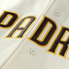 San Diego Padres Profile Big & Tall Two-Color Fashion Jersey Cream/Brown