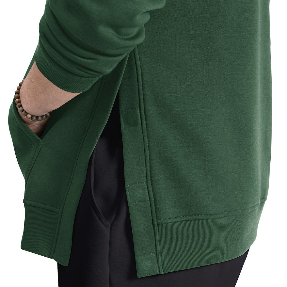 Athletics G-III Sports by Carl Banks Adaptive Lockup Fleece Hoodie Green