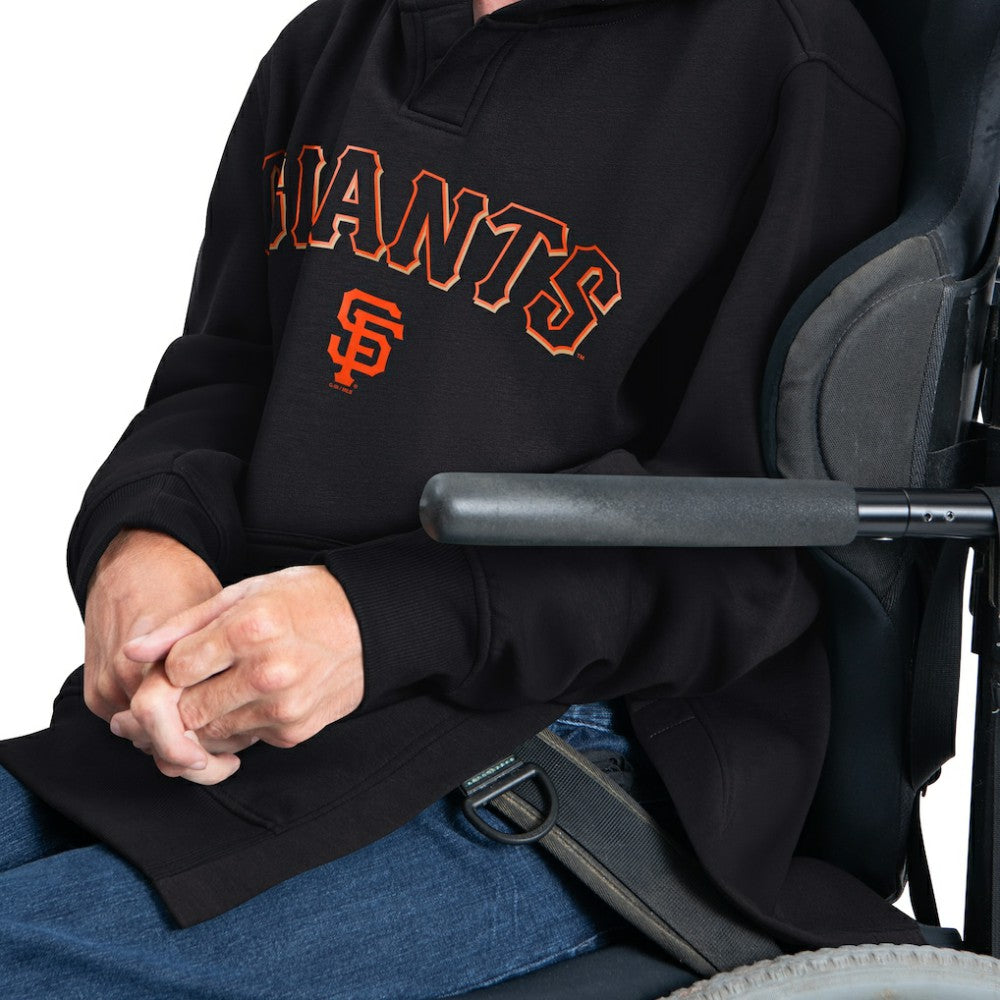 San Francisco Giants G-III Sports by Carl Banks Adaptive Lockup Fleece Hoodie Black