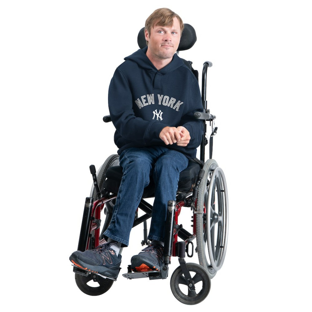 New York Yankees G-III Sports by Carl Banks Adaptive Lockup Fleece Hoodie Navy