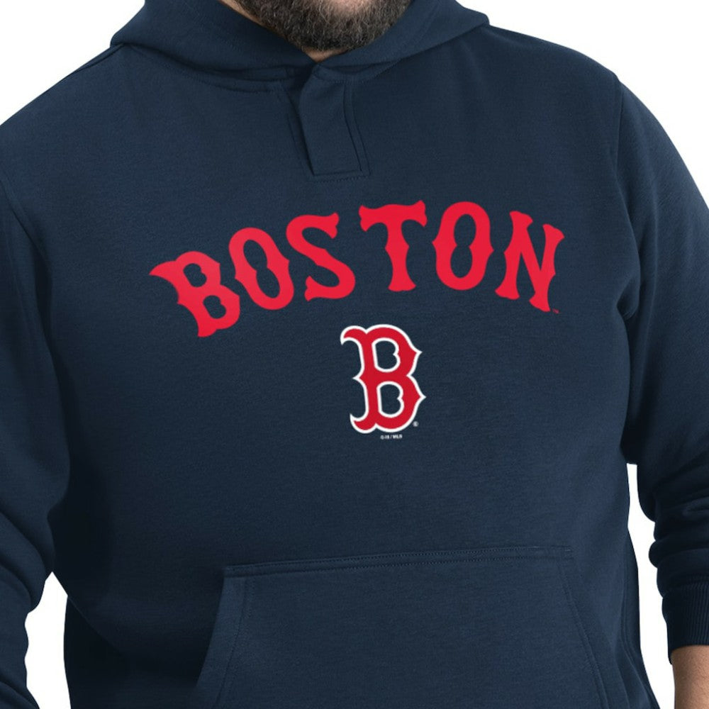 Boston Red Sox G-III Sports by Carl Banks Adaptive Lockup Fleece Hoodie Navy