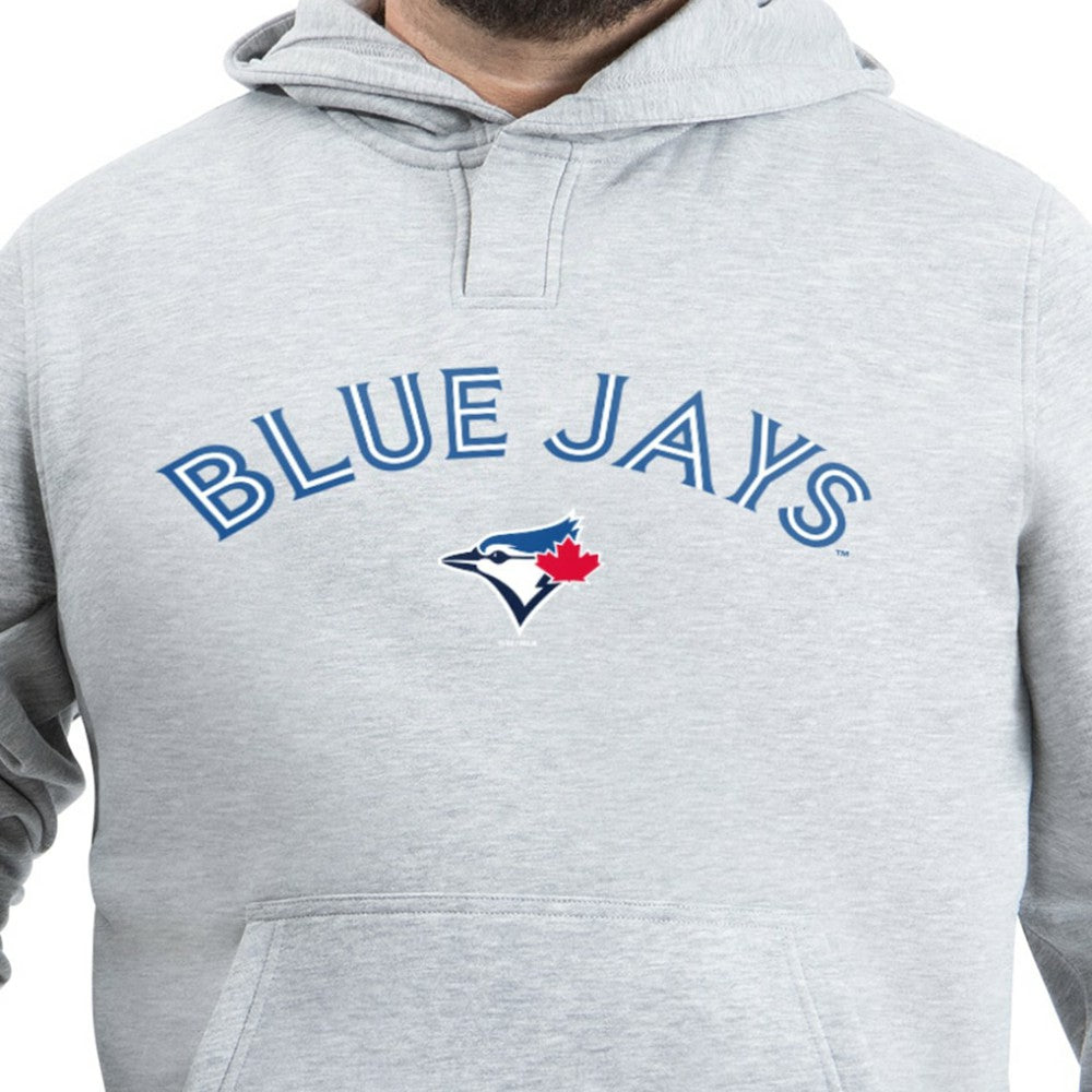 Toronto Blue Jays G-III Sports by Carl Banks Adaptive Lockup Fleece Hoodie Gray